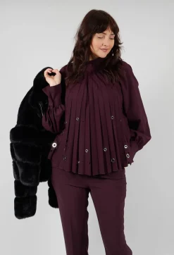Romolo Blouse in Purple