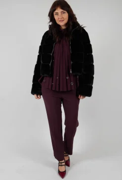 Romolo Blouse in Purple