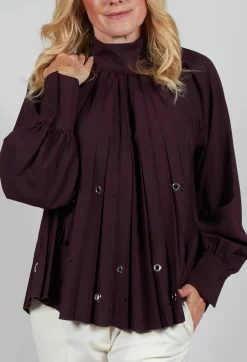 Romolo Blouse in Purple