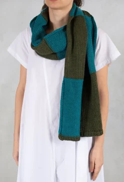 Rosalie Scarf in Blue/Green