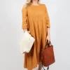 Rothko L Dress In Ambra