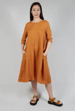 Rothko L Dress In Ambra