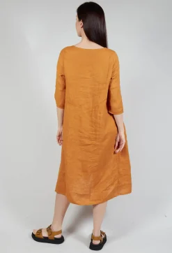 Rothko L Dress In Ambra