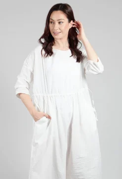 Round Neck Jumpsuit TC in Milk