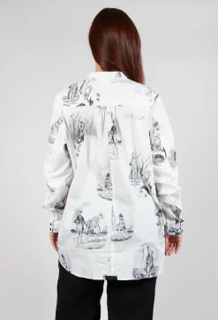 Round Neckline Shirt In The Hunter