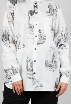 Round Neckline Shirt In The Hunter
