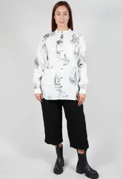 Round Neckline Shirt In The Hunter