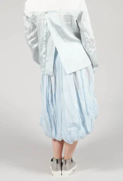 Ruched Balloon Skirt in Enzian 10% Stiff
