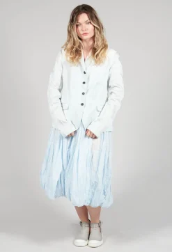 Ruched Balloon Skirt in Enzian 10% Stiff