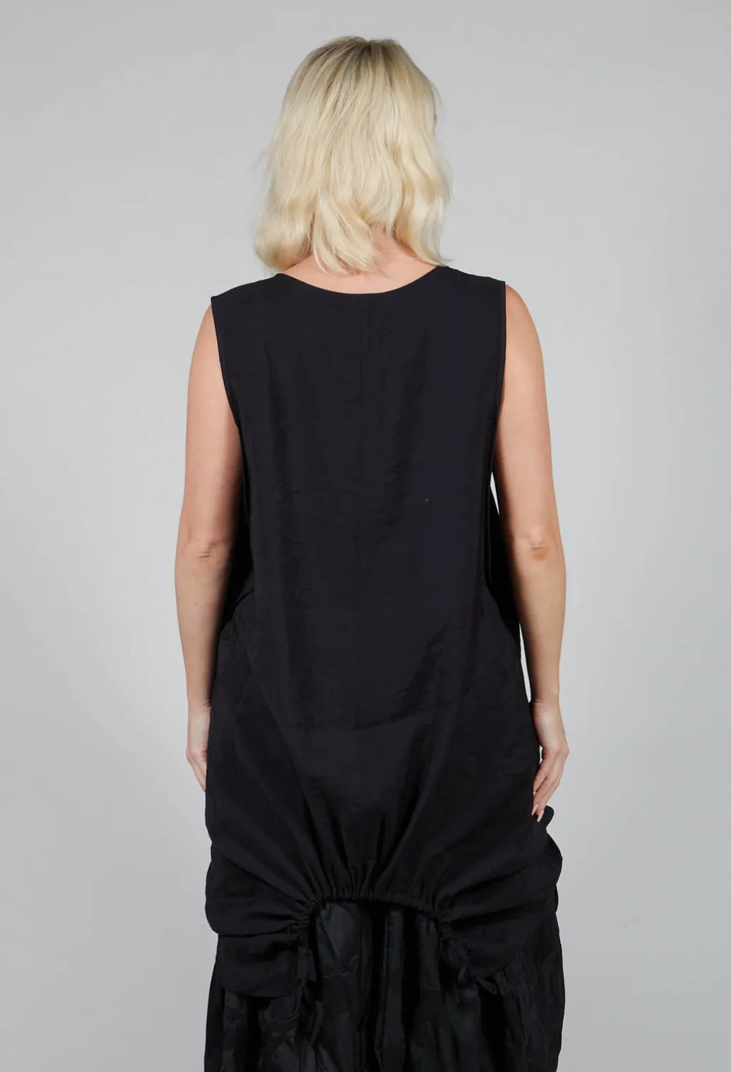 Ruched Top in Black