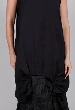 Ruched Top in Black
