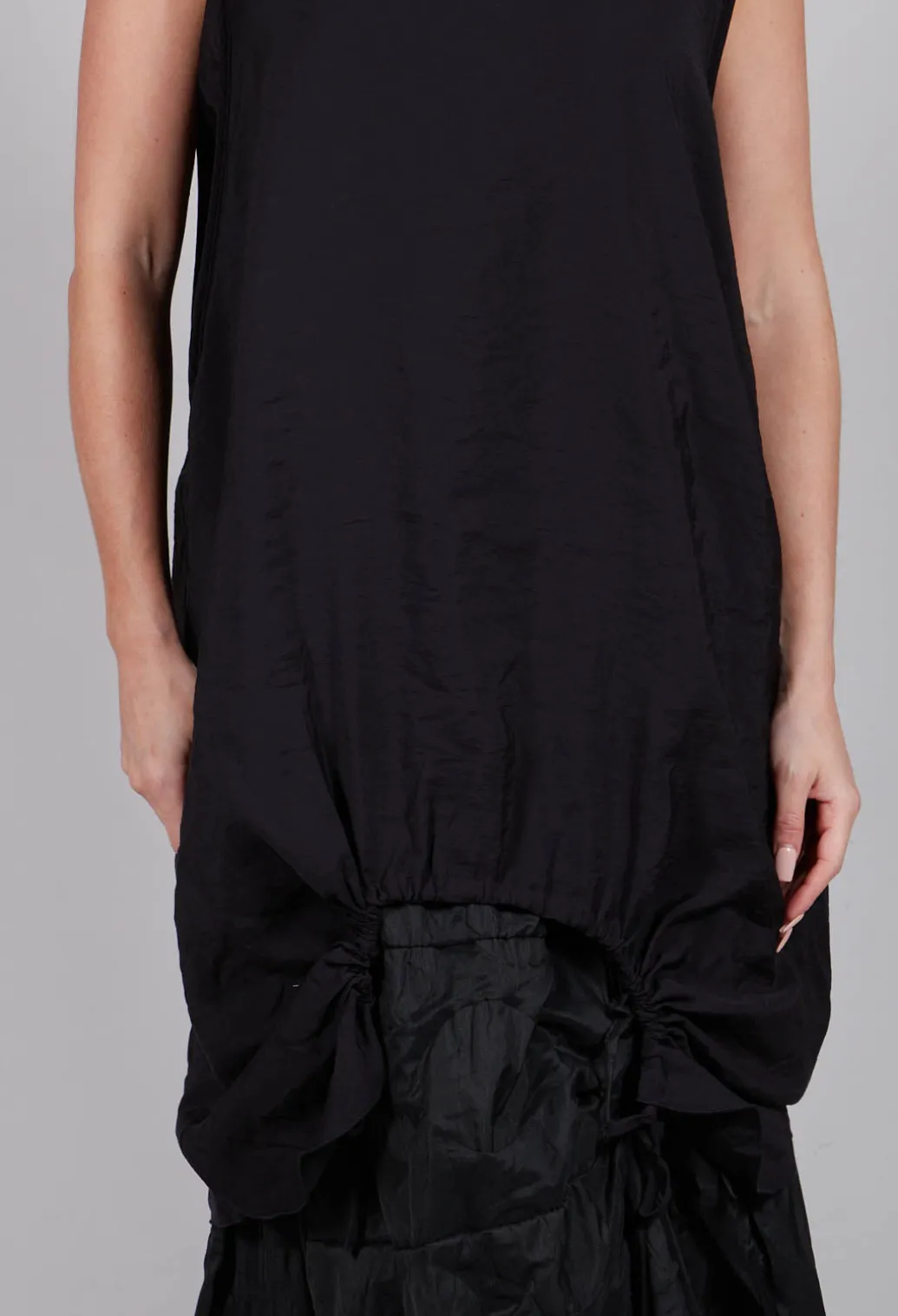 Ruched Top in Black
