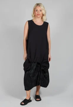 Ruched Top in Black