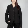 Rumpled Jacket in Black Black