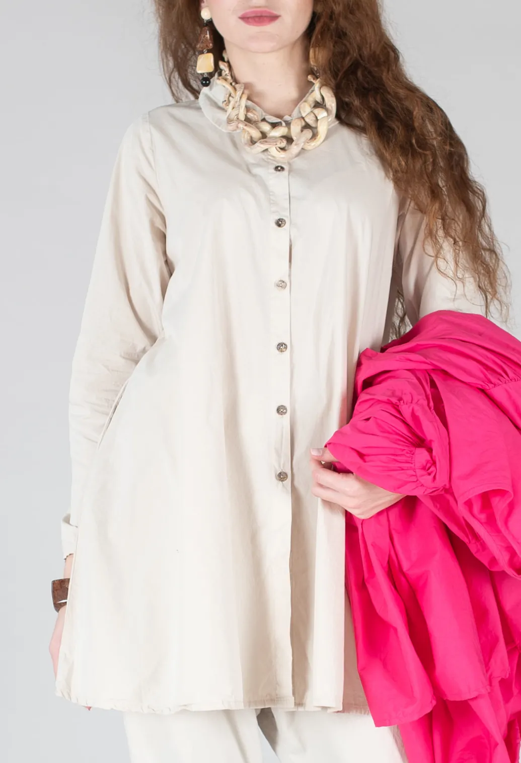 Saagerat Blouse in Stroh