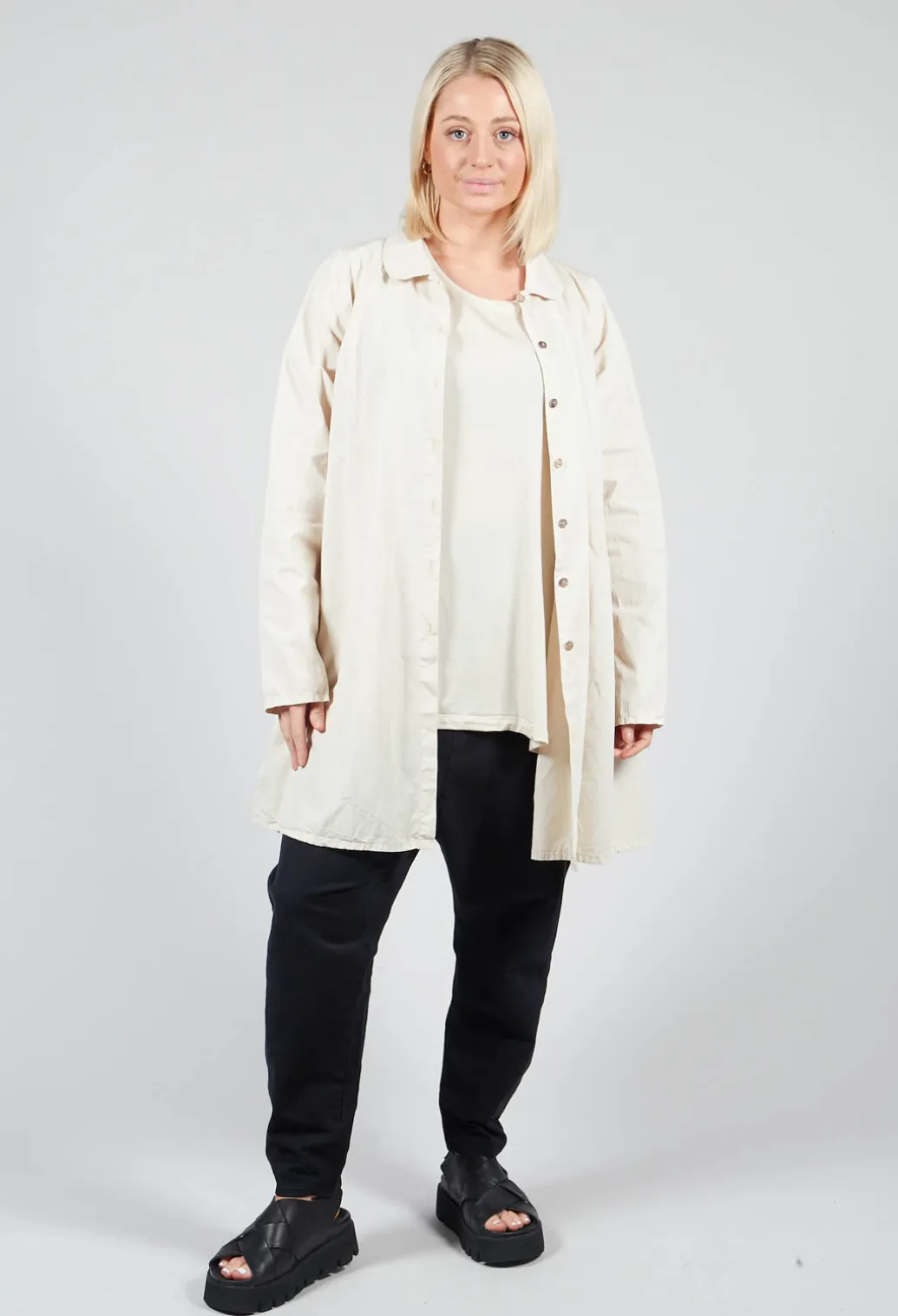 Saagerat Blouse in Stroh