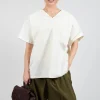 Sailor Collar Blouse in Off White