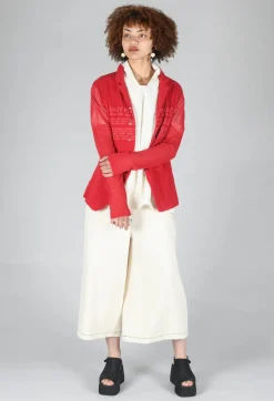 Sailor Collar Blouse in Off White