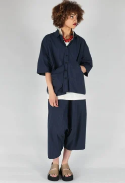 Sailor Collar Blouse in Off White