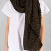 Salome Scarf in Dark Brown