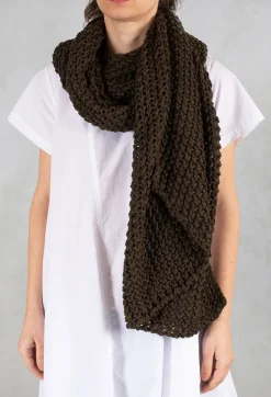 Salome Scarf in Dark Brown