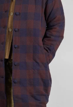 Samira Coat in Check