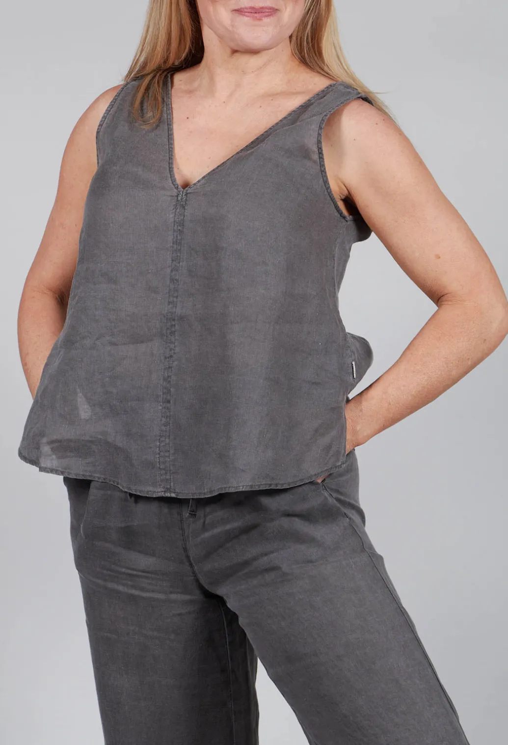 Samyalf Shirt in Charcoal