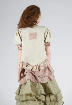 Sapate Jacket in Striped Linen