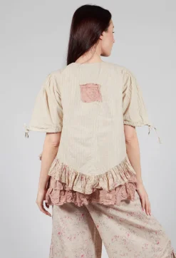 Sapate Jacket in Striped Linen