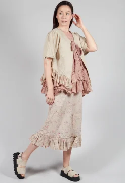 Sapate Jacket in Striped Linen