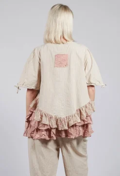 Sapate Jacket in Striped Linen