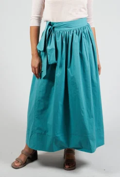 Sash Skirt in Turquoise