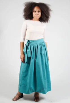 Sash Skirt in Turquoise