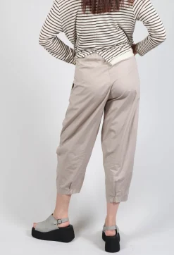 Saturno Trousers In Argento
