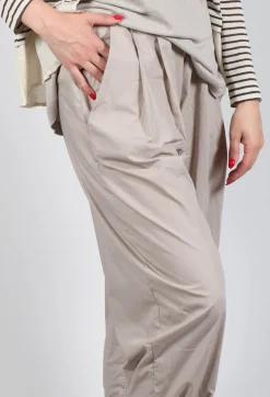 Saturno Trousers In Argento