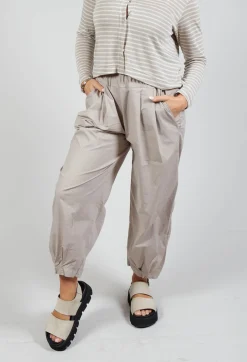 Saturno Trousers In Argento