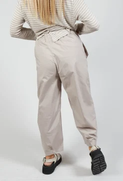 Saturno Trousers In Argento