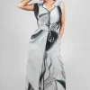 Sava Overalls in Grey Blue