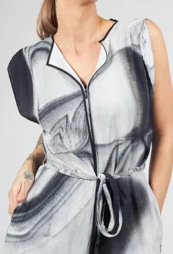 Sava Overalls in Grey Blue