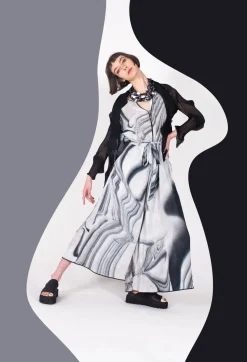 Sava Overalls in Grey Blue