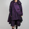 Savanah Coat in Plum