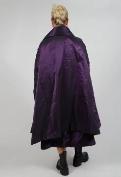 Savanah Coat in Plum
