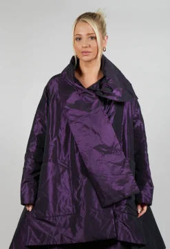 Savanah Coat in Plum