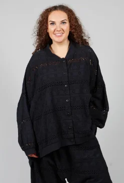 Scheineilig Jacket in Kaviar