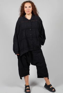 Scheineilig Jacket in Kaviar
