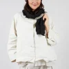 Sea Wool Scarf in Taupe Prism