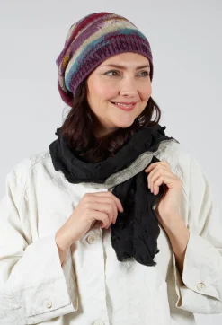 Sea Wool Scarf in Taupe Prism