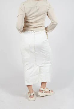 Seam Maxi Skirt in in Galaxy Paint
