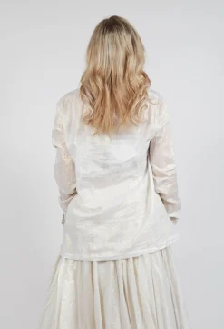 Semi Sheer Shirt in Galaxy Sparkle
