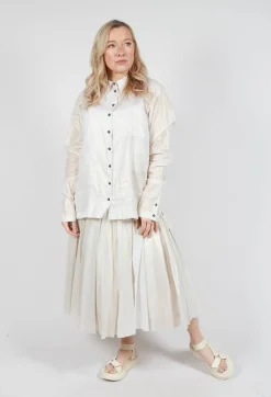 Semi Sheer Shirt in Galaxy Sparkle